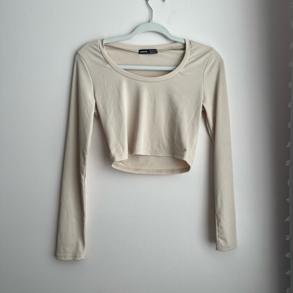 SHEIN cropped long sleeve
